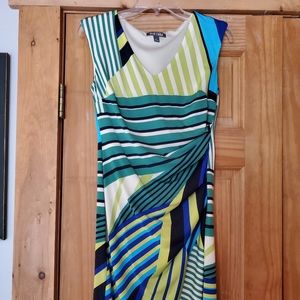 Cap sleeve knee length dress